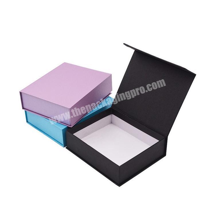 custom logo printed jewelry boxes Packaging Magnet rigid Gift box customizable jewelry cushion