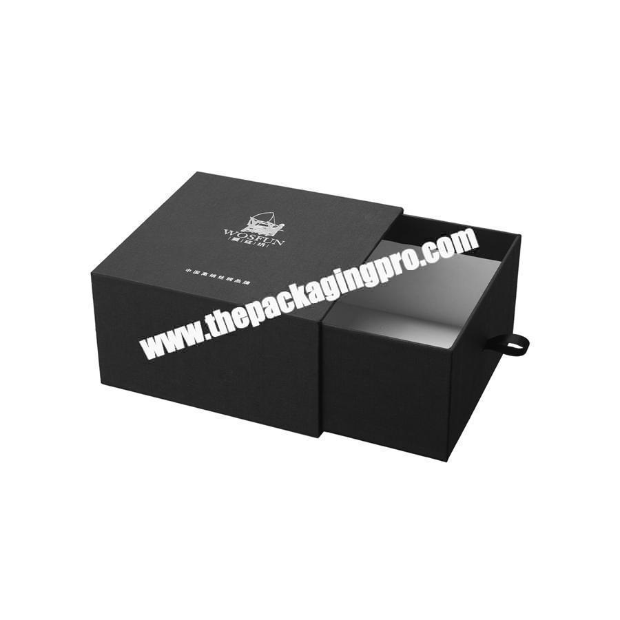 Custom logo printed luxury necklace drawer box