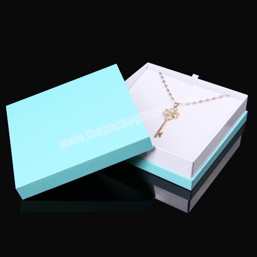 Custom logo printed oem handmade luxury decorative branded fancy gift cardboard jewelry box