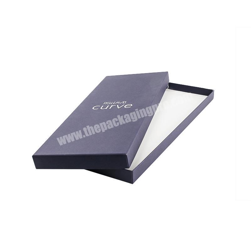Custom Logo Printed Paper Gift Packaging Box Cover and Tray Carton