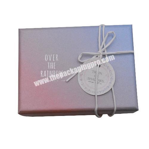 Custom Logo Printed Pink Glitter Gift Cardboard Paper Boxes Wrap Unicorn Embossing Suitcase Box With Lids Packaging