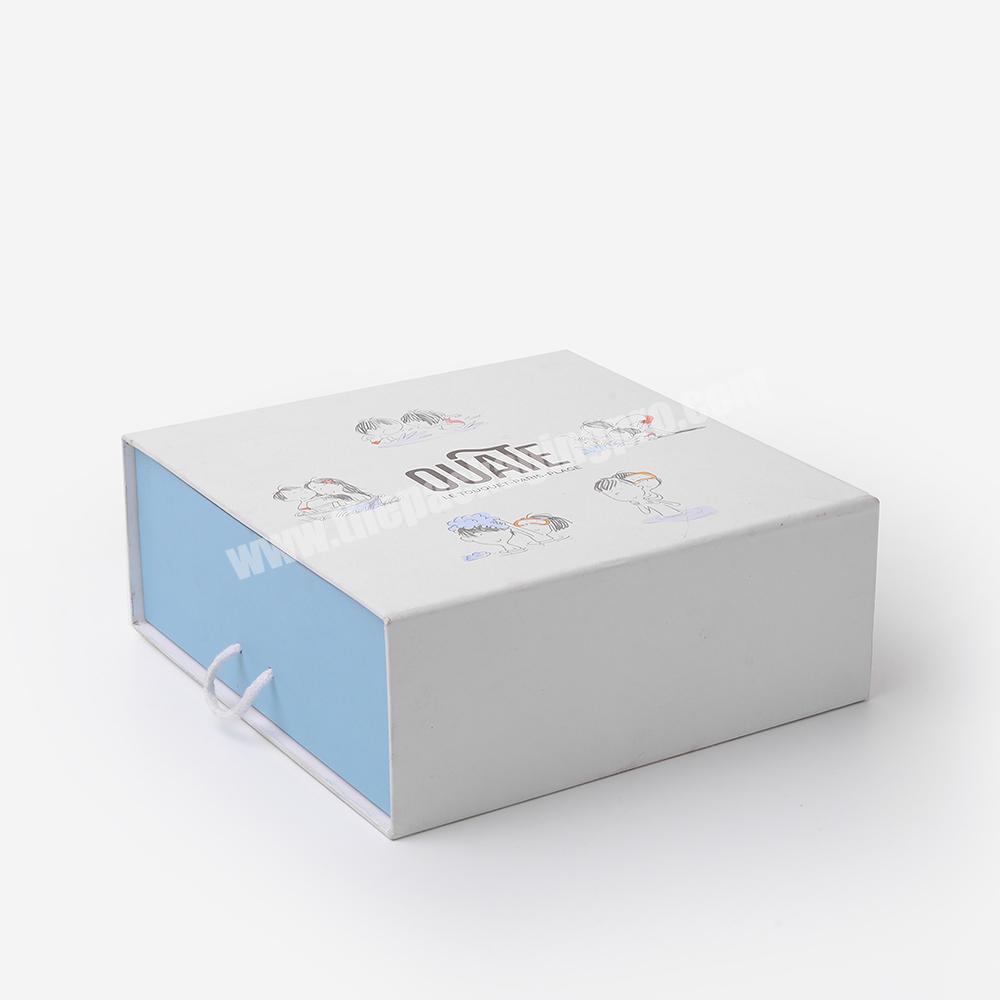 Custom Logo Printed Wholesale Luxury Hot Stamping Rigid Drawer Sliding Gift Packaging Box For Perfume