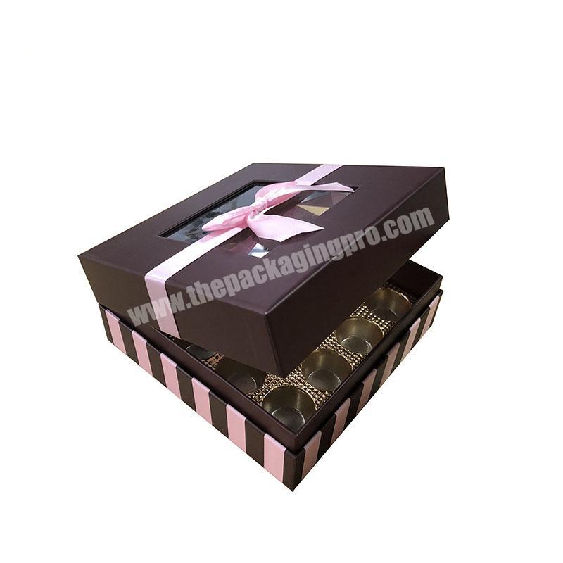 Custom logo printing chocolate box Gift Box packaging