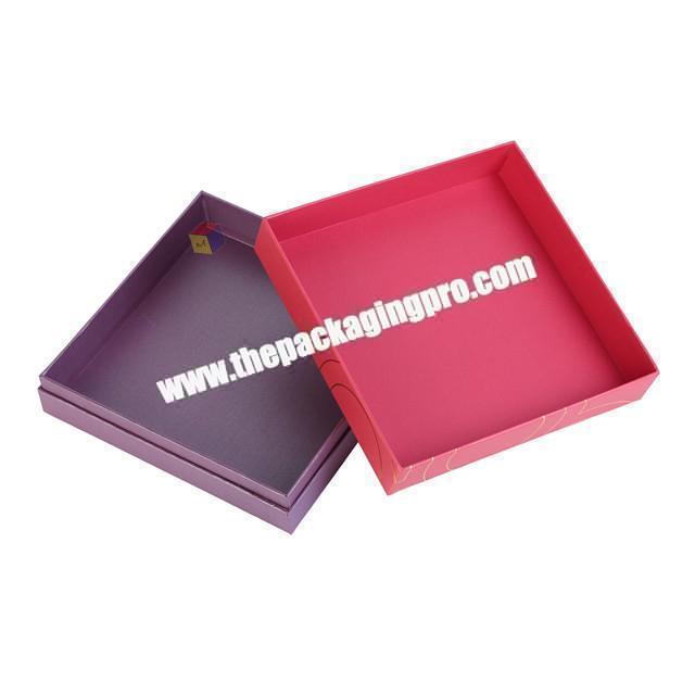 custom logo printing high quality eco friendly jewelry packaging box