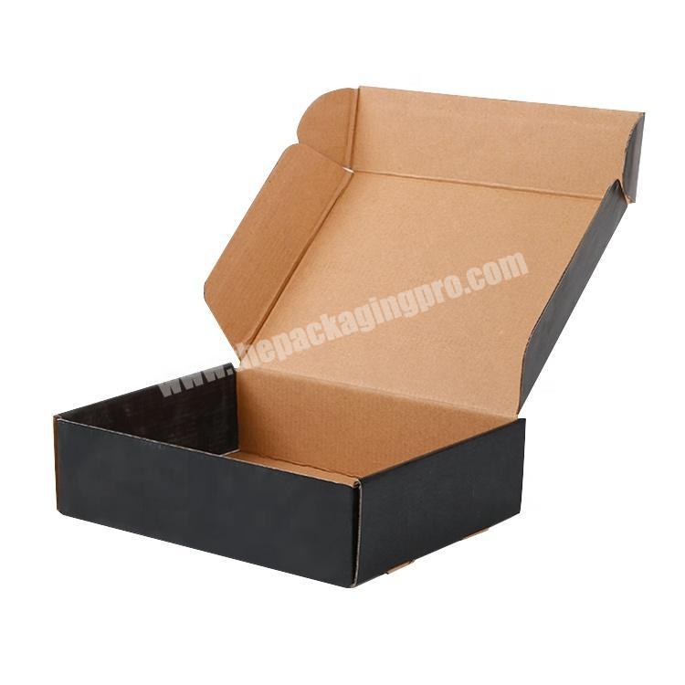 Custom Logo Printing Recyclable Handmade Shipping Mailer Shoe Packaging Clothes Mailing Gift Box