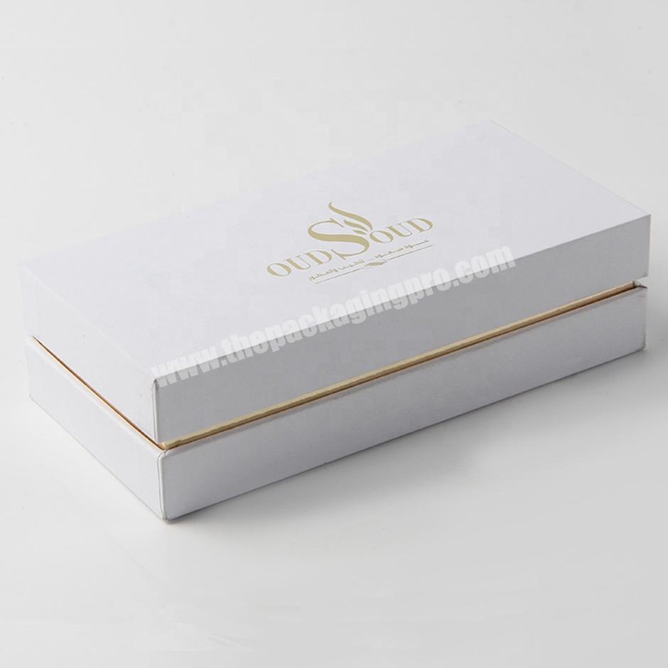 Custom logo professional elegant paper candle gift packaging box