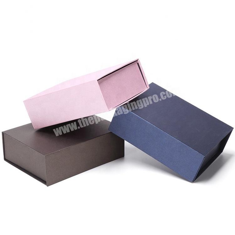 Custom logo Rigid Folding Cardboard Belt Wallet packaging boxes for Gift Watches