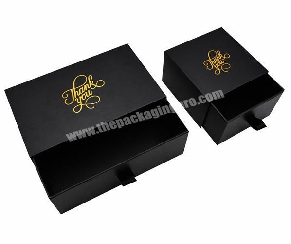 Custom Logo Rigid Paperboard sliding Drawer Box Jewelry Necklace Fancy Gift Box Cosmetics Skincare Product Perfume Packaging Box