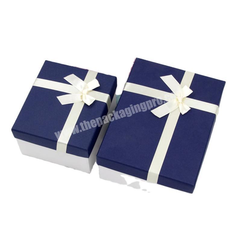 Custom Logo Ring Jewelry kraft Paper Box Packaging With Foam Lid and Tray Gift Box
