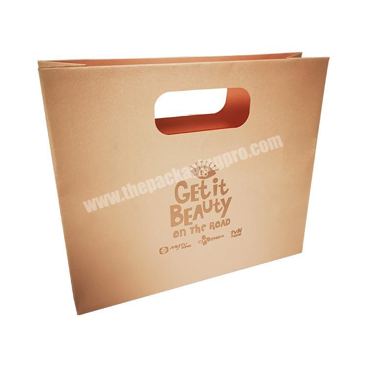 Custom logo Small  paper gift bag pink bag for shopping packing