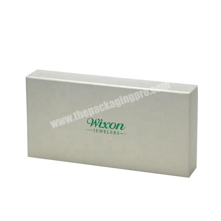Custom Logo Small Pull Out Ribbon Fancy White Cardboard Wallet Packaging Drawer Style Sliding Paper Gift Box
