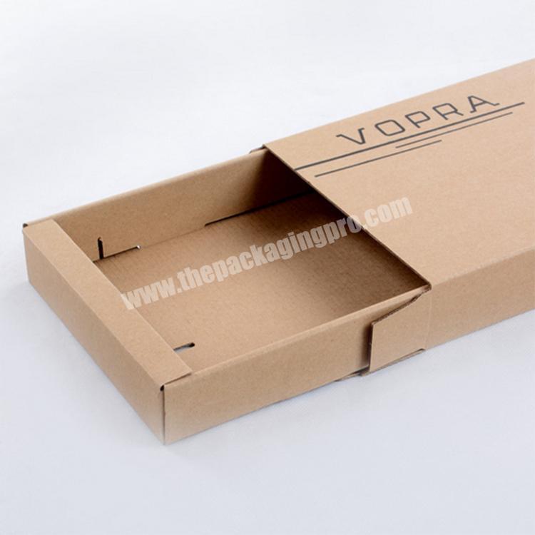 Custom Lux Slider Corrugated Biodegradable Gift Packaging Box With Attractive Design Printing