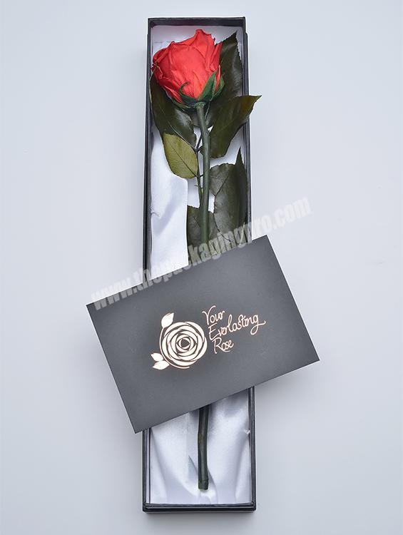 Red Rose - Love Gift - Roses - Single Rose Bouquet - Anniversary Gift -  Valentin | eBay