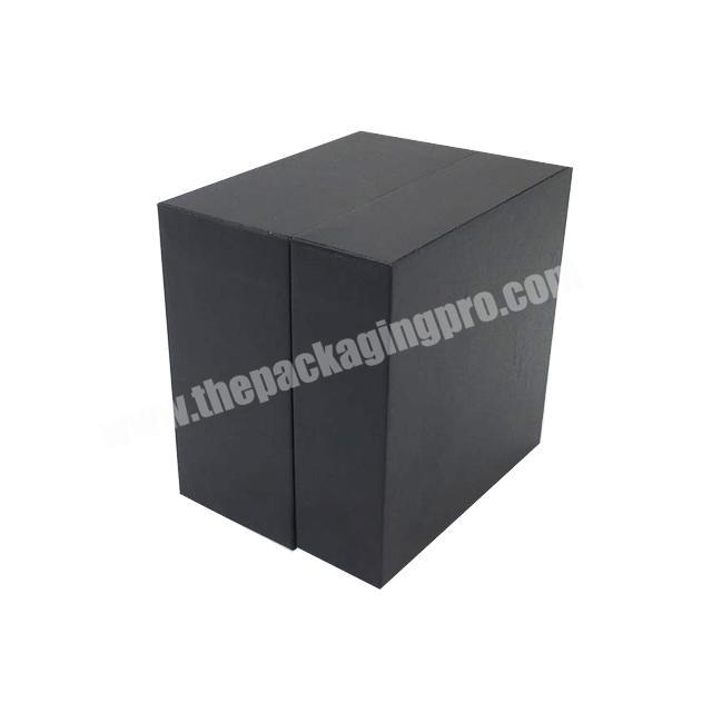 Custom luxury black packaging paper box watch with high quality