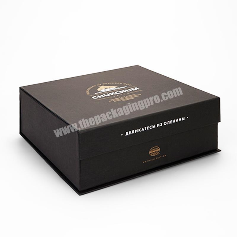 Custom Luxury Brand Magnetic Gift Packing Paper Large Packaging Bxoes Designer Box