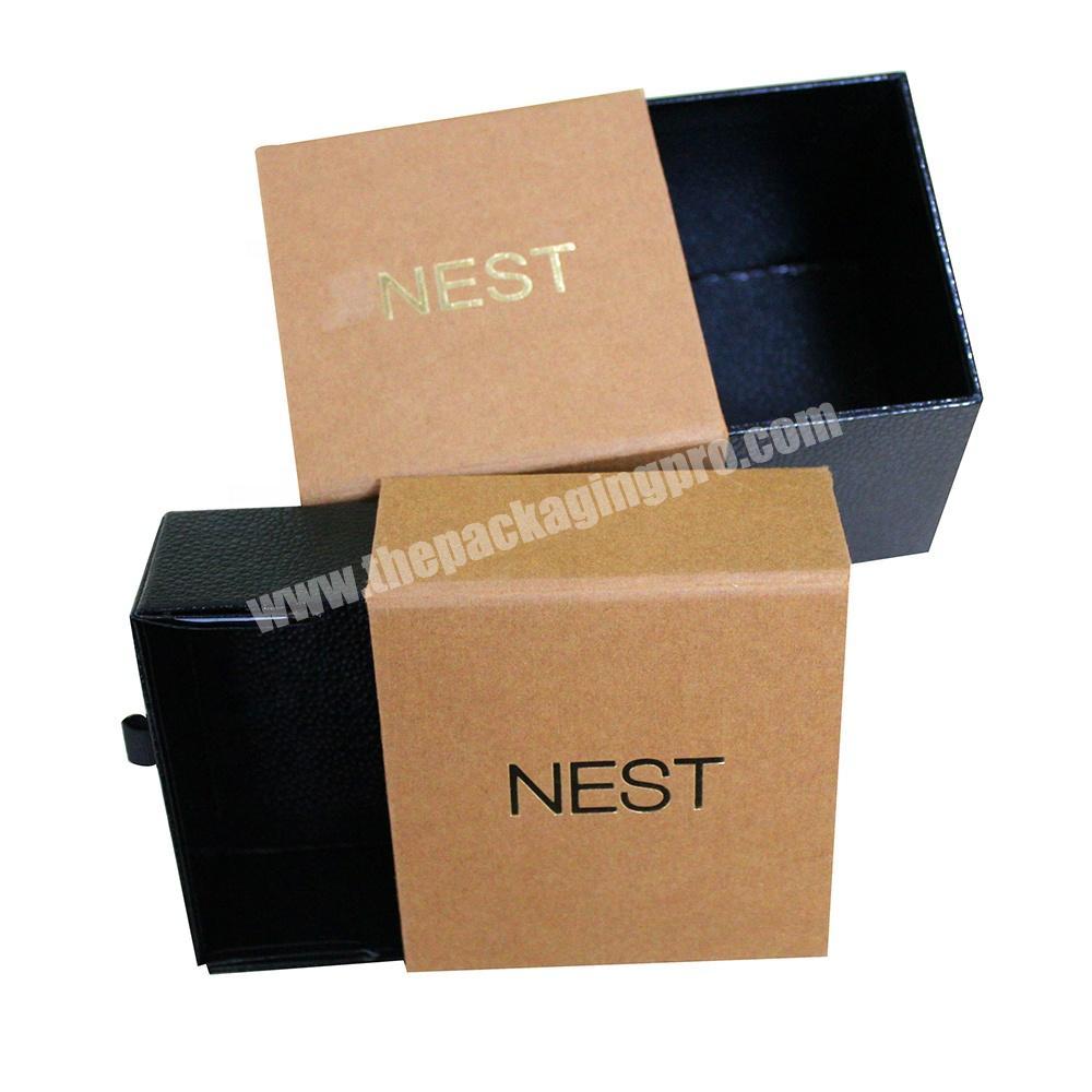 Custom luxury cardboard drawer packaging gift box