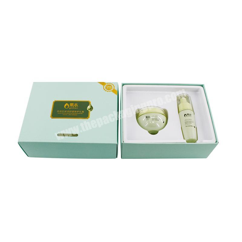 Custom luxury Cardboard packaging face cream cosmetic gift packing boxes