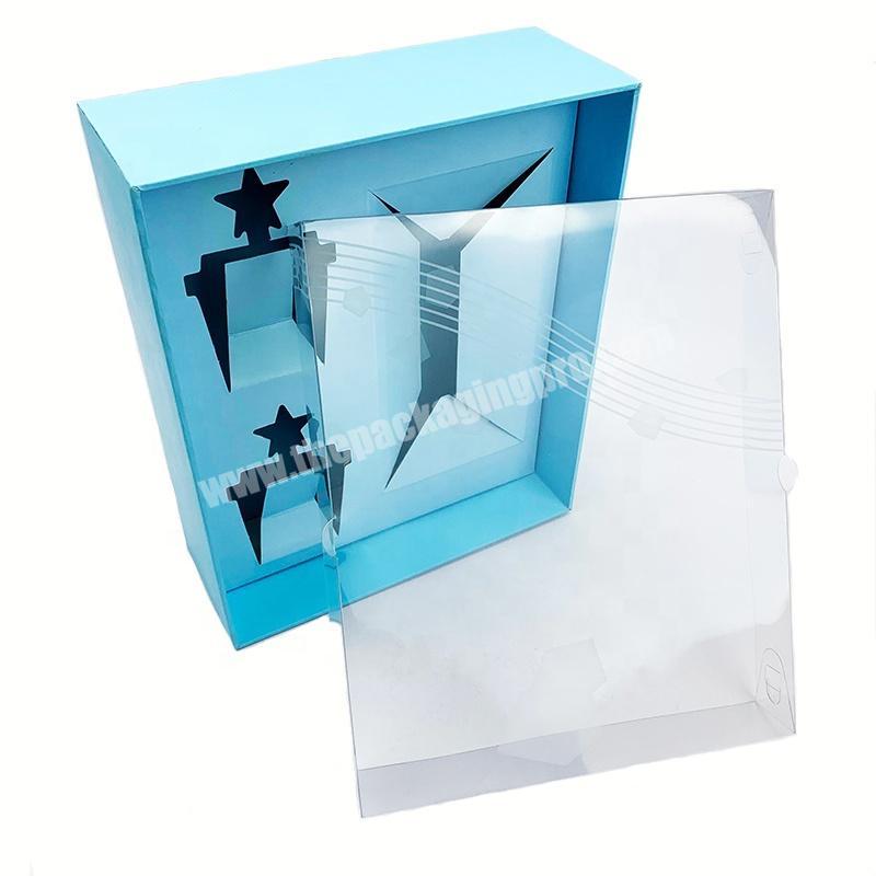 Custom luxury cardboard paper coffee cup set packaging gift box for cutlery