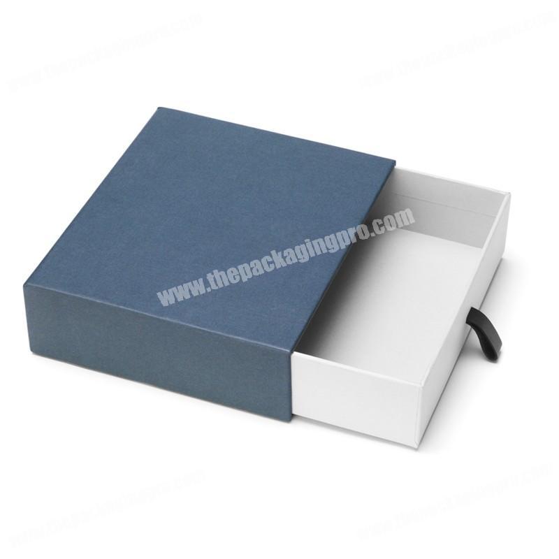 Custom luxury cardboard paper sock drawer gift box