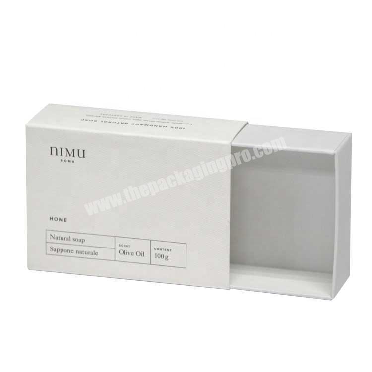 Custom Luxury Cardboard White Drawer Boxes