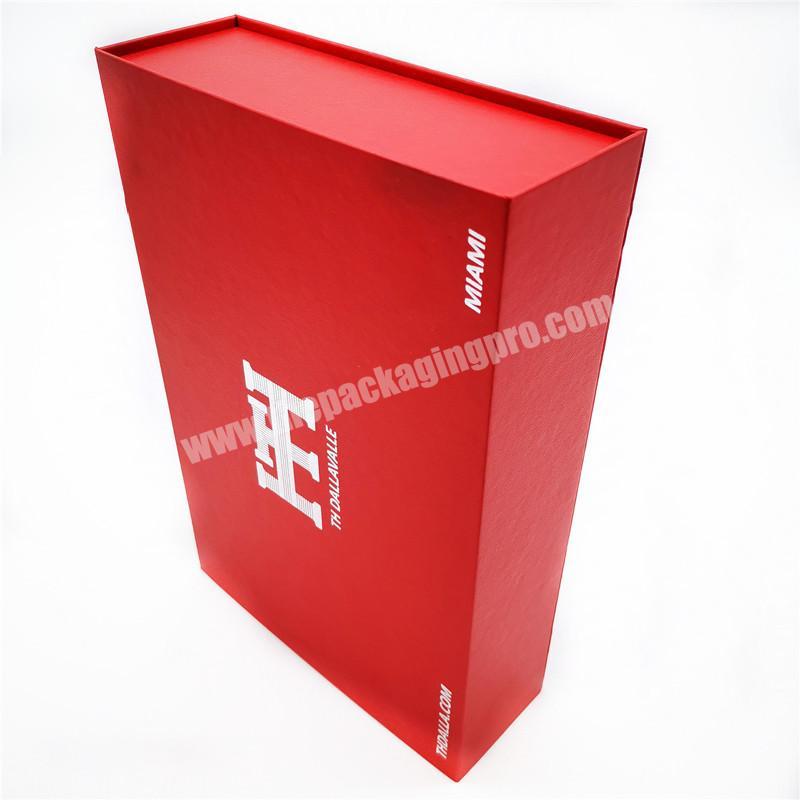Custom luxury carton magnetic closure flip cover jewelry cardboard paper box hardcover watch gift packaging boxes