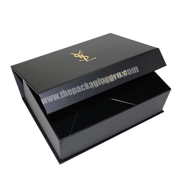 custom luxury collapsible cosmetic box gift paper box packaging