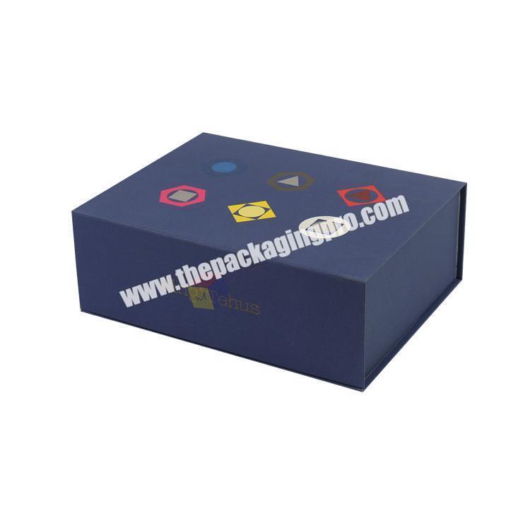 custom luxury collapsible magnetic clothing box with logo