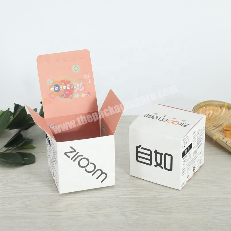 Custom luxury cosmetics cream packaging box mask box customized