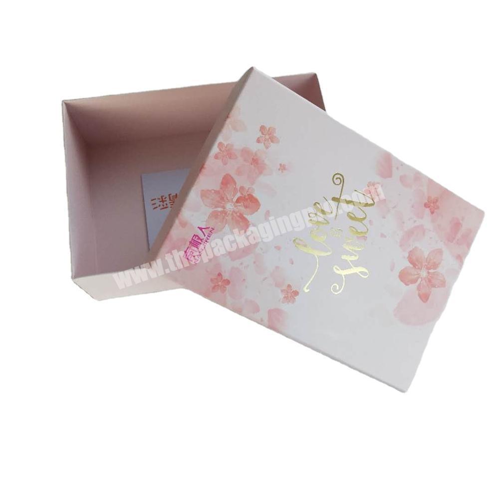 Custom luxury decorative rectangle gift box