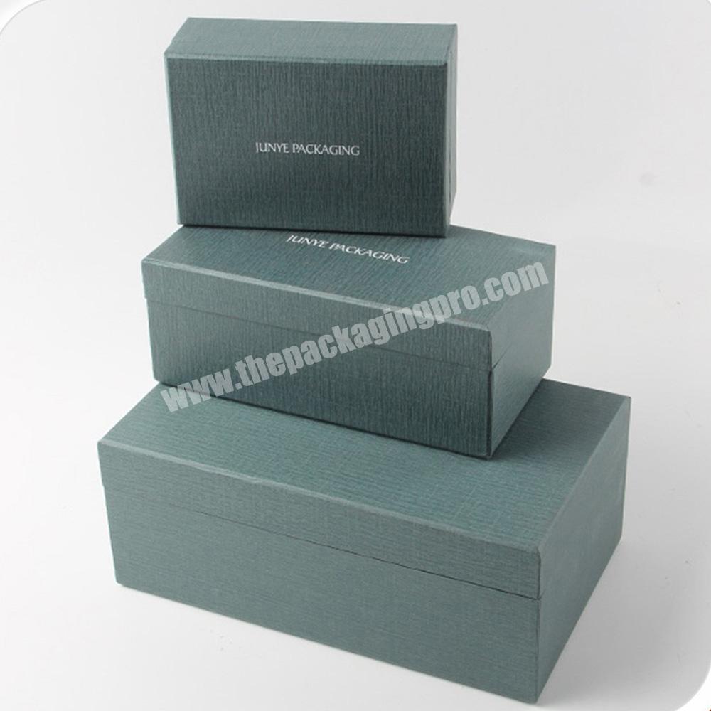 custom luxury elegant design baby blanket shoulder gift packaging boxes