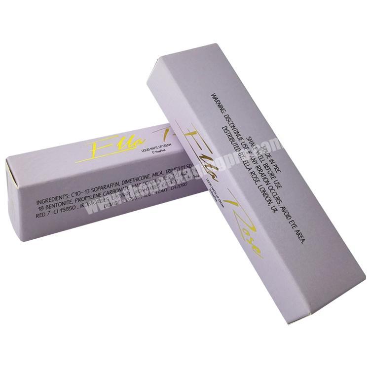 Custom Luxury Elegant Lipstick Packaging Paper Box