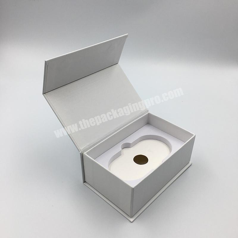 Custom luxury foldable magnetic closure flip cover cardboard paper box hardcover for hand warmer