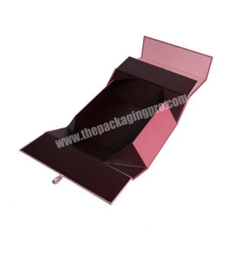 Custom Luxury Magnetic Foldable Paper Packaging Gift Box