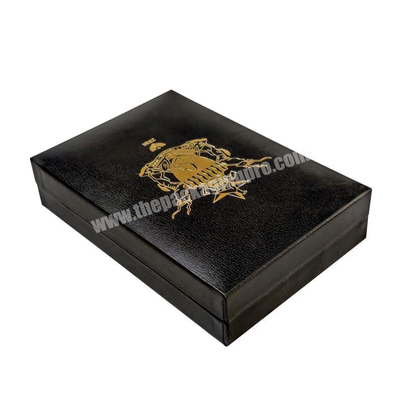 Custom Luxury Medal Box Plastic Boxes for Gold Coin Gift Packaging With Metal Button