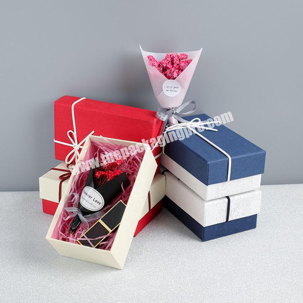 Custom Luxury Mini Cosmetic Perfume Lipstick Lipgloss Gift Packaging Boxes With Inserts With Ribbon