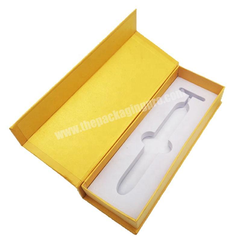 Custom Luxury Paper Cardboard Fountain Pen Display Box With Magnet Closure And Eva Foam