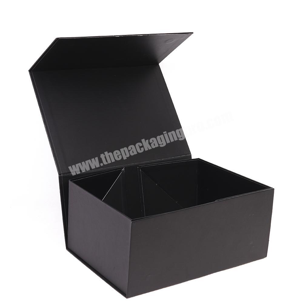 custom Luxury paper packaging closure magnetic gift folding box
