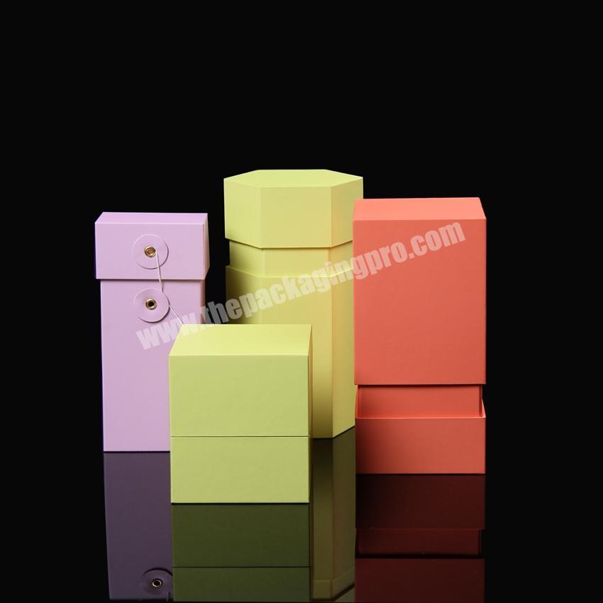 Custom luxury paper perfume box packaging design