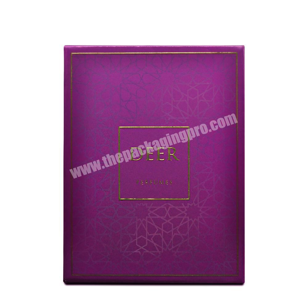 Custom Luxury Perfume Hardcover Cardboard Paper Gift Packaging Magnetic Closure Boxes For Cosmetic