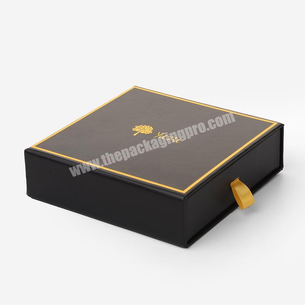 Custom Luxury Printing Hard Rigid Cardboard Luxury Sliding Box