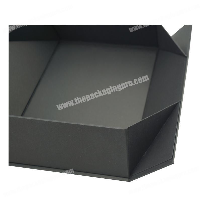 Custom Luxury Rigid Paper Cardboard A4 Deep Gift Boxes With Changeable Ribbon
