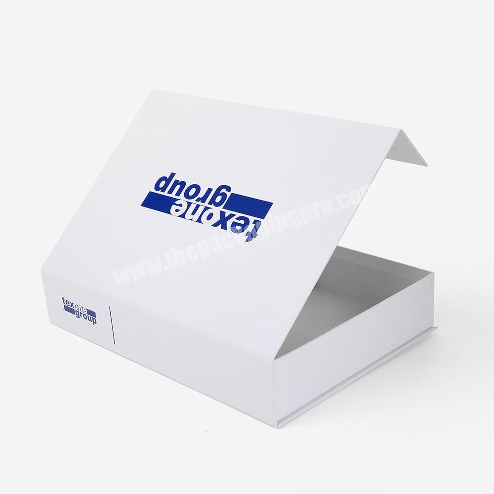 Folding Embossed Logo White Craft Paper Cardboard Makeup Packaging Cosmetic  Box