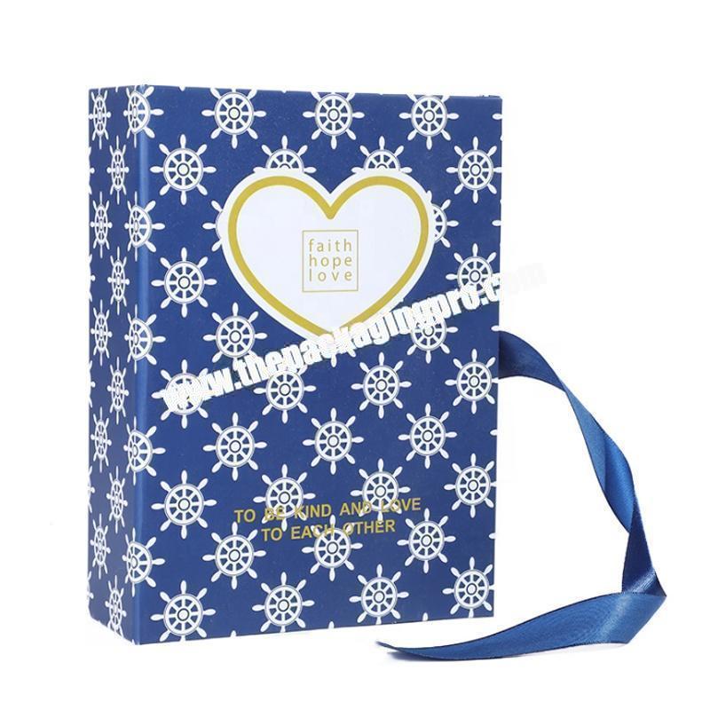 Custom Luxury Uv Printing Pink Magnetic Flap Retail Gift Box Packaging