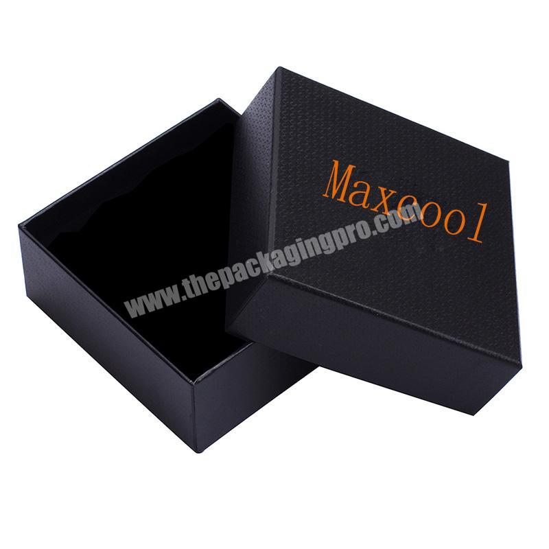 Custom luxury watch cardboard paper gift packaging box with lid