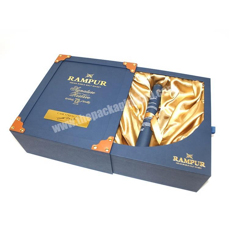 Custom Luxury Wooden PU Leather Gift Box, Wholesale Packaging Wooden Gift Box, Luxury Customized Wooden Wine Box