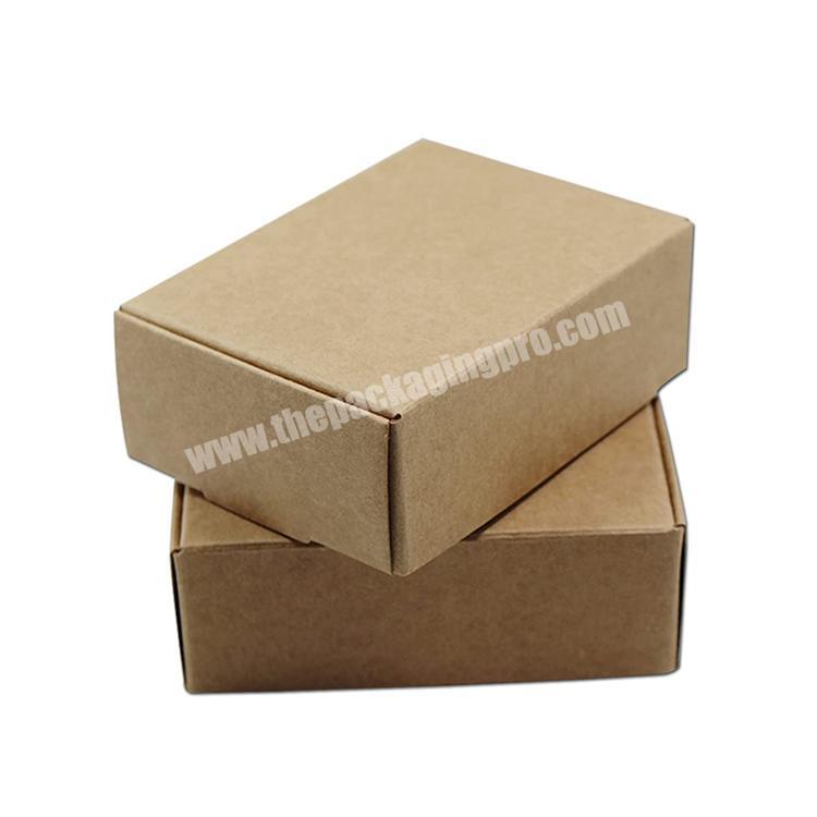 Custom Made Corrugated Craft Foldable Cardboard Shoe Boxes Printing With Logo