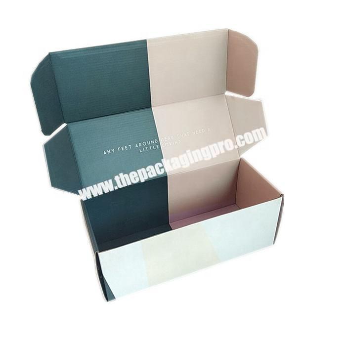 Custom made corrugated paper umbrella packaging box mailing pack boxes