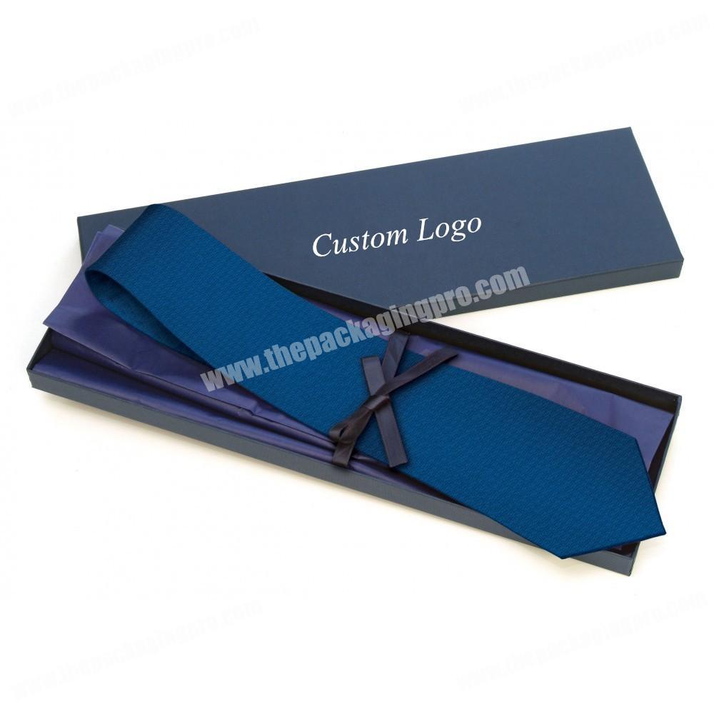 Custom made Gift Packaging Case Neck Bow Tie Packaging Box Custom Logo