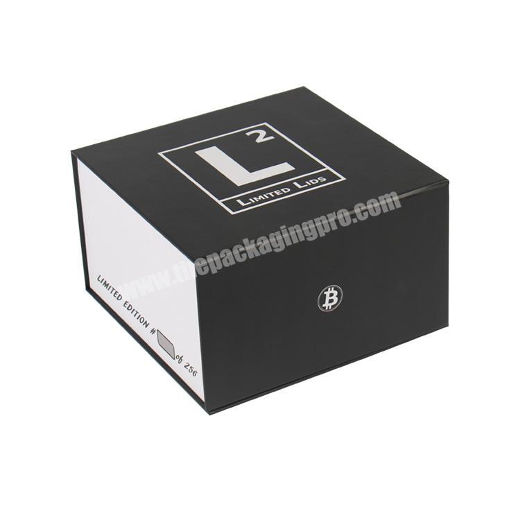 custom made hat packaging box mailiing with brand logo