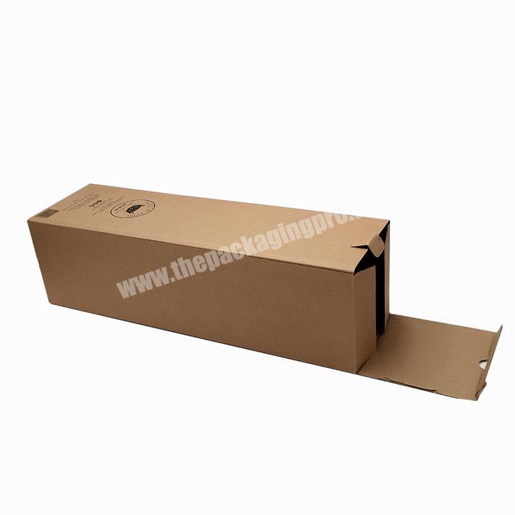 Custom made printed kraft paper package box for essential oil bottle soap box cosmetics